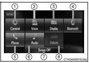 General settings