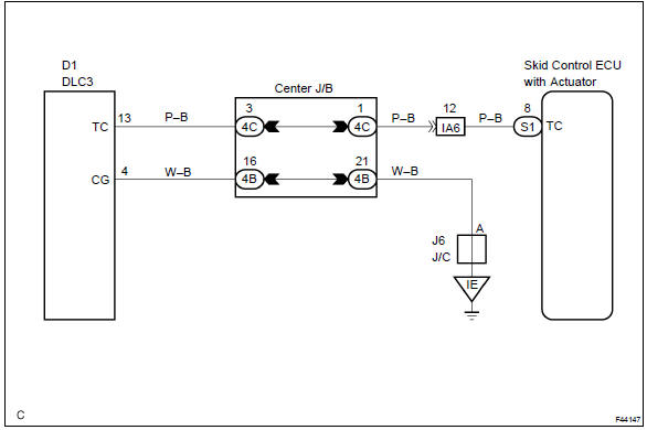 Toyota Corolla. Wiring diagram