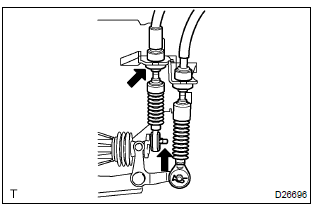 Toyota Corolla Repair Manual Floor Shift Cable Transmission