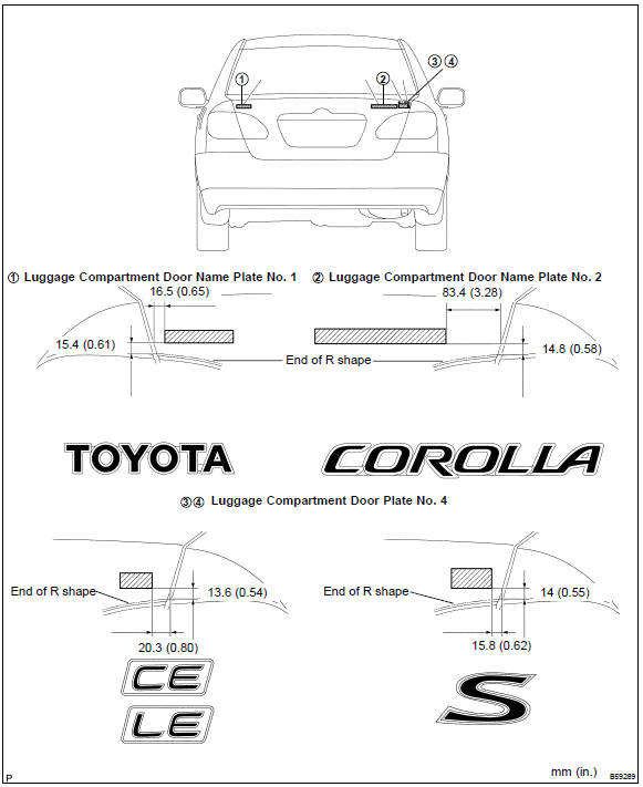 Toyota Corolla. Replacement