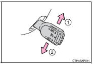 Canceling and resuming the constant speed control