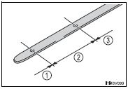 ►Non-flat dipstick