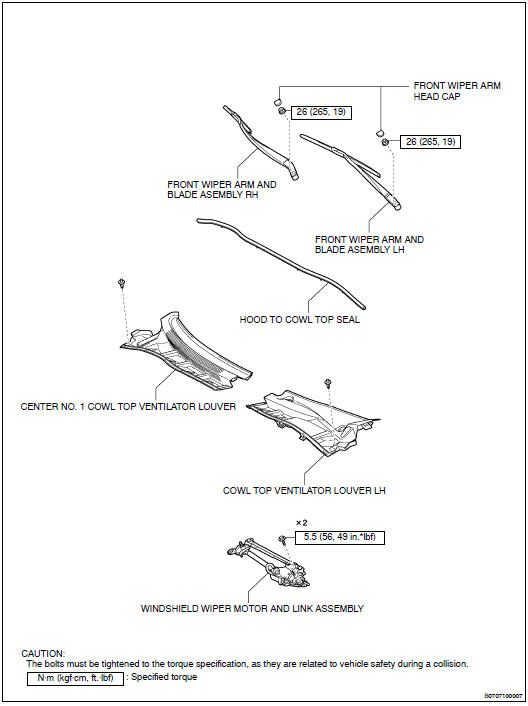 Cowl top ventilator louver