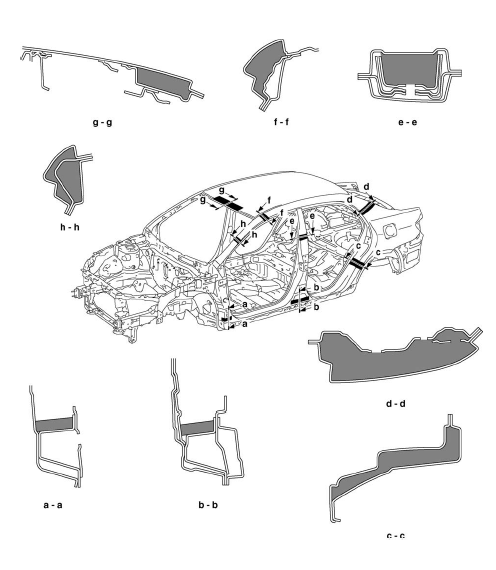 Foamed material application areas