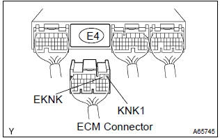 Toyota Corolla. Check harness and connector