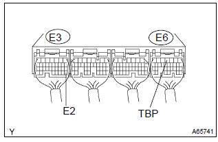 Toyota Corolla. Inspect vsv for pressure switching valve