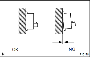 Toyota Corolla. Inspect skid control sensor tip