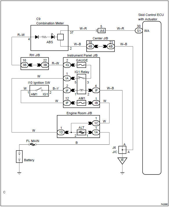 Toyota Corolla. Wiring diagram