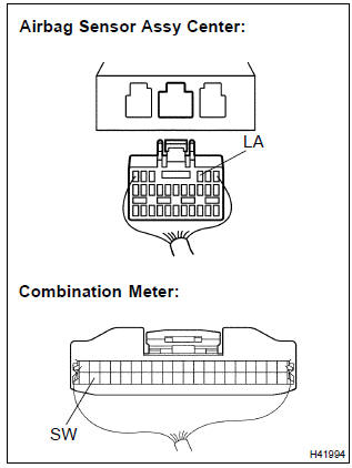 Toyota Corolla. Check wire harness