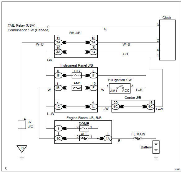 Toyota Corolla. Wiring diagram