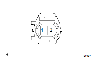 Toyota Corolla. Inspect outer ambient temperature sensor