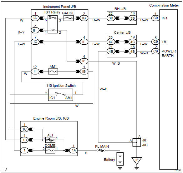 Toyota Corolla. Wiring diagram