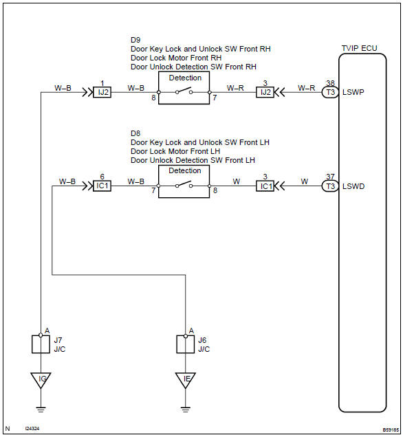 Toyota Corolla. Wiring diagram