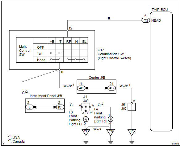 Toyota Corolla. Wiring diagram