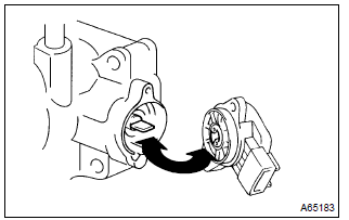 Toyota Corolla. Install e.F.I. Throttle position sensor