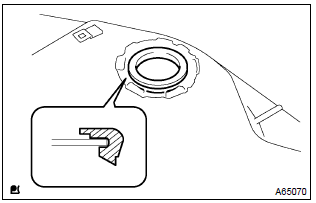 Toyota Corolla. Install check valve gasket