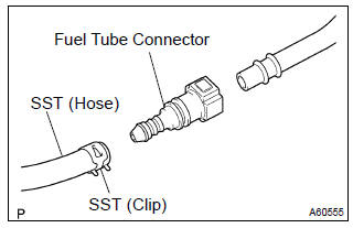 Toyota Corolla. Fuel injector assy