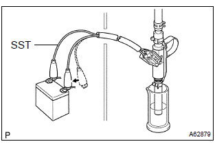 Toyota Corolla. Fuel injector assy