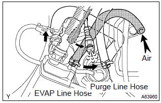 Toyota Corolla. Inspect fuel cut off valve and fill check valve