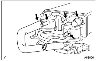 Toyota Corolla. Charcoal canister assy