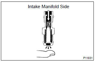 Toyota Corolla. Ventilation valve sub–assy