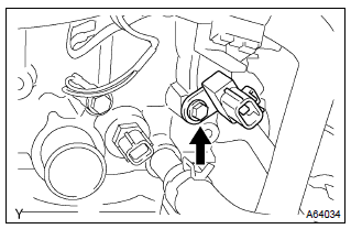 Toyota Corolla. Remove radio setting condenser