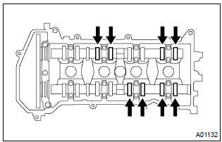 Toyota Corolla. Inspect valve clearance