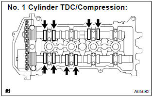 Toyota Corolla. Inspect valve clearance