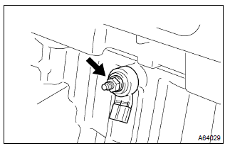 Toyota Corolla. Install knock sensor