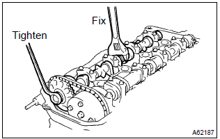 Toyota Corolla. Adjust valve clearance