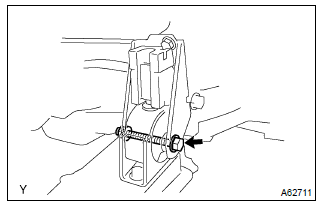 Toyota Corolla.  Install front suspension crossmember w/center member