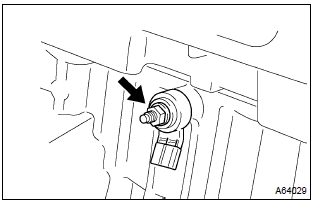 Toyota Corolla. Remove knock sensor