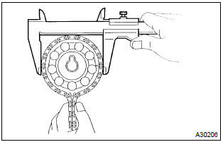 Toyota Corolla. Inspect camshaft timing gear or sprocket