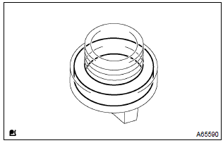 Toyota Corolla. Install oil filler cap gasket