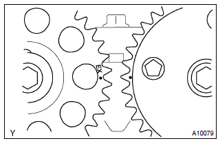 Toyota Corolla. Install chain sub–assy