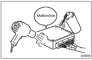 Toyota Corolla. Heat method: if the problem seems to occur when the area in question is heated