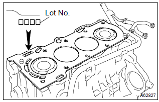 Toyota Corolla. Install cylinder head gasket