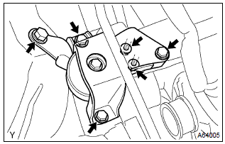 Toyota Corolla.  Install engine mounting insulator sub–assy rh