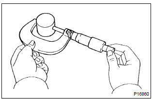 Toyota Corolla. Inspect valve lifter