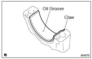Toyota Corolla. Install connecting rod bearing