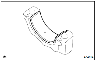 Toyota Corolla. Remove connecting rod bearing