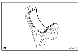 Toyota Corolla. Remove connecting rod bearing