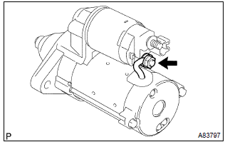 Toyota Corolla. Install repair service starter kit