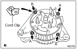 Toyota Corolla. Install generator rotor assy