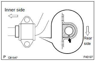 Toyota Corolla. Install stabilizer bar front