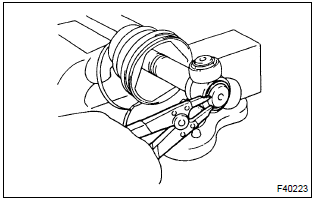 Toyota Corolla. Install front axle inboard joint sub–assy lh