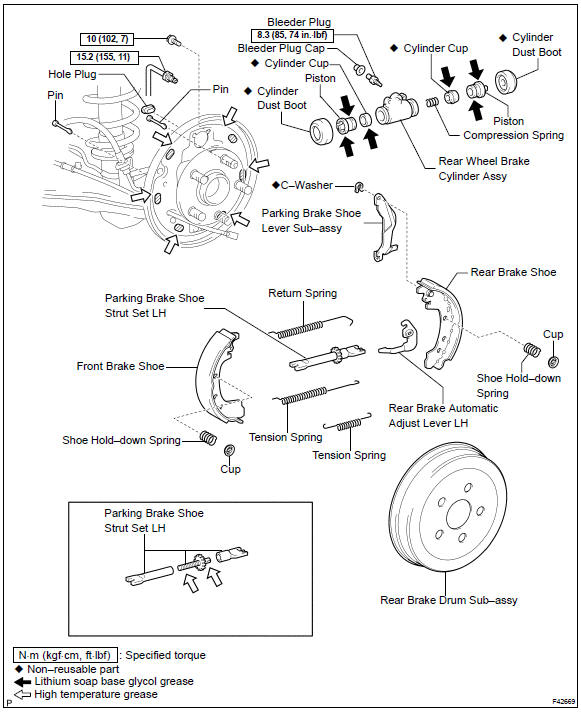 Toyota Corolla. Components