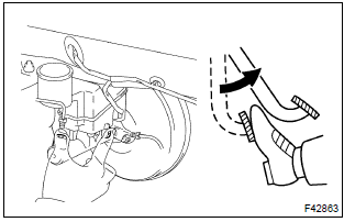 Toyota Corolla. Bleed master cylinder