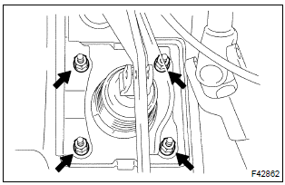 Toyota Corolla. Install brake pedal support subassy