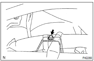 Toyota Corolla. Install brake pedal support subassy